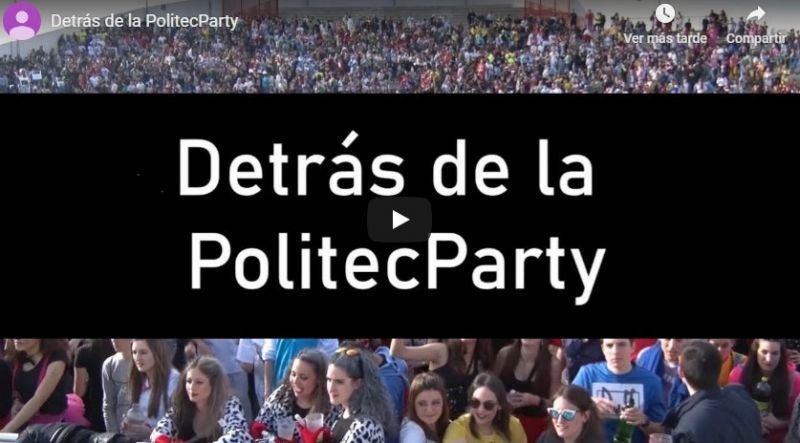 Trabajo fin de grado de sobresaliente a cuenta de la Politecparty