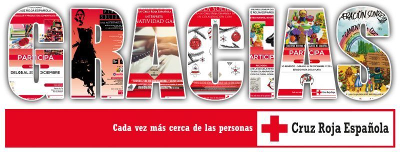Cruz Roja Zamora da las gracias a entidades, asociaciones, empresas y particulares tras la campaña navideña