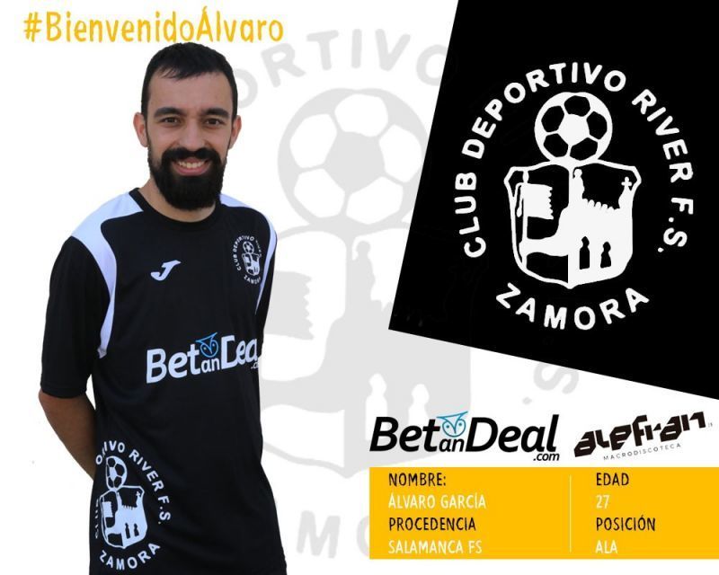 Álvaro García se convierte en el primer fichaje del River Zamora