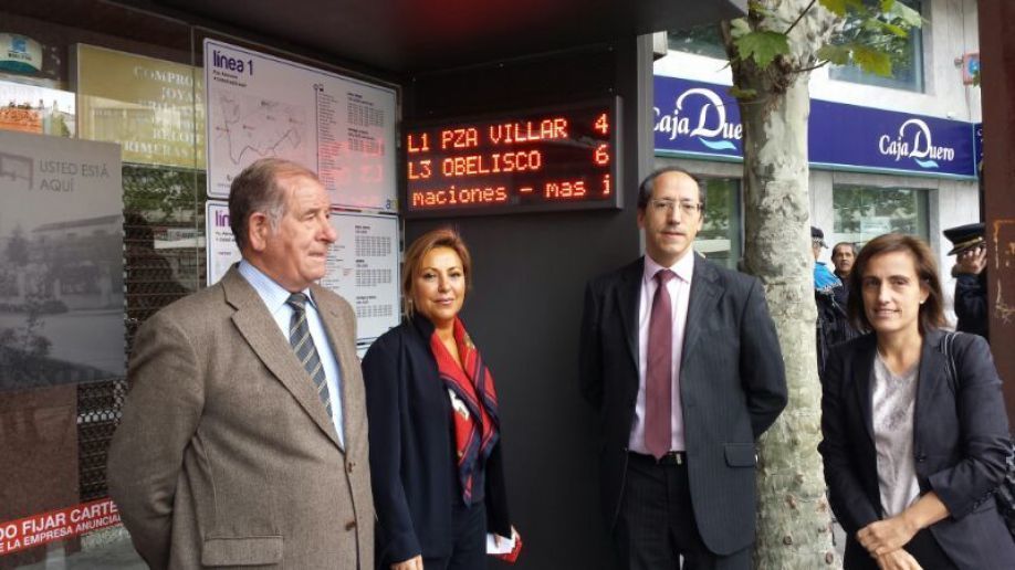 Presentación del sistema inteligente de los autobuses