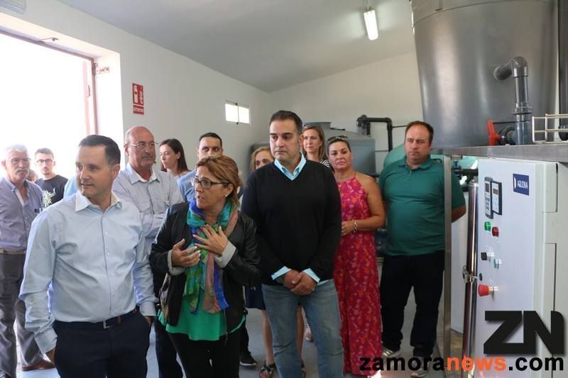 Mayte Martín Pozo inaugura la planta potabilizadora de Benegiles, más de 120.000 euros de inversión en la infraestructura