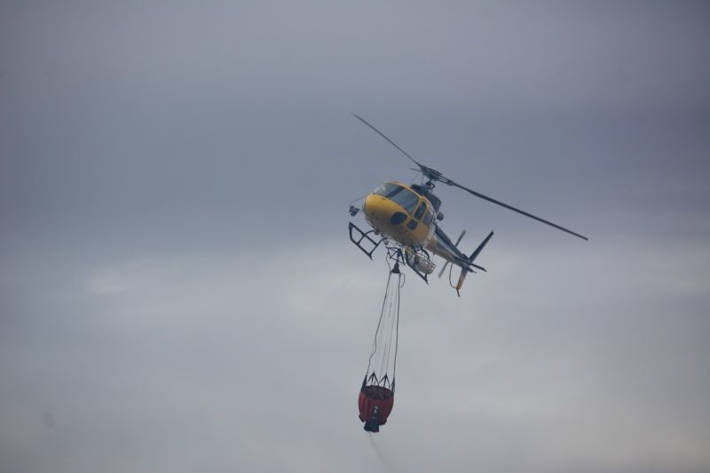 La tormenta deja dos incendios en la provincia de Zamora, uno de ellos activo