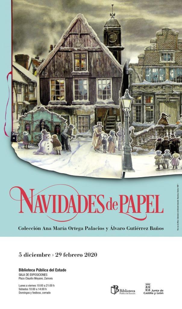 Exposición Navidades de papel, colección Ana María Ortega Palacios y Álvaro Gutiérrez Baños