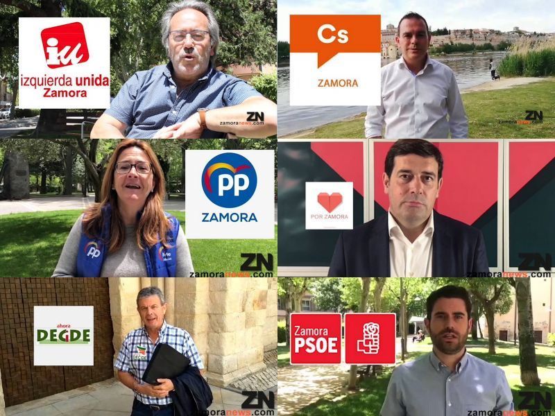 VÍDEO: Los candidatos a la Alcaldía de Zamora defienden su programa y voto de cara a las elecciones del 26 de Mayo, eliges tú, tú decides