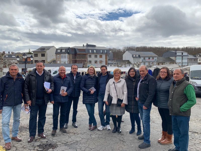 Candidatos del PP al Congreso y Senado, visitan Sanabria
