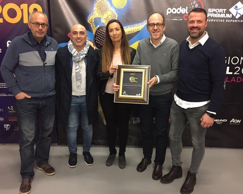 Cinco galardones para Zamora en la Gala Regional de Pádel 2018