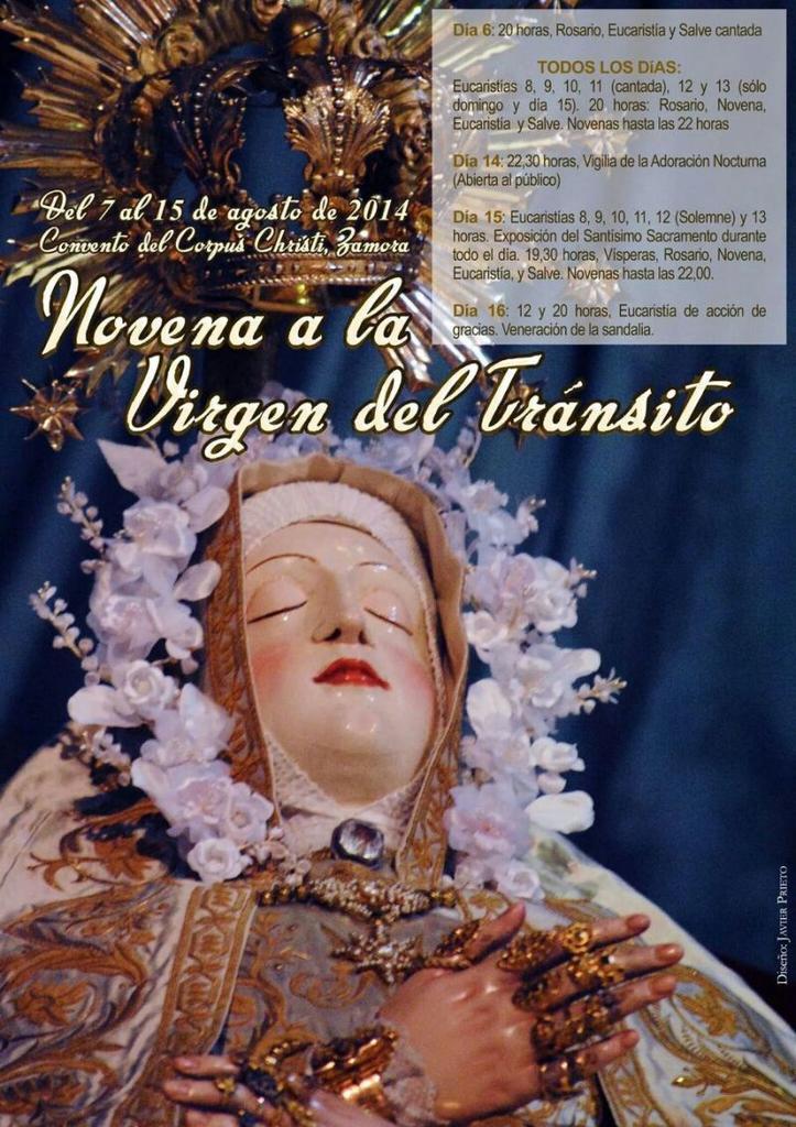 Novenario de la Virgen del Tránsito