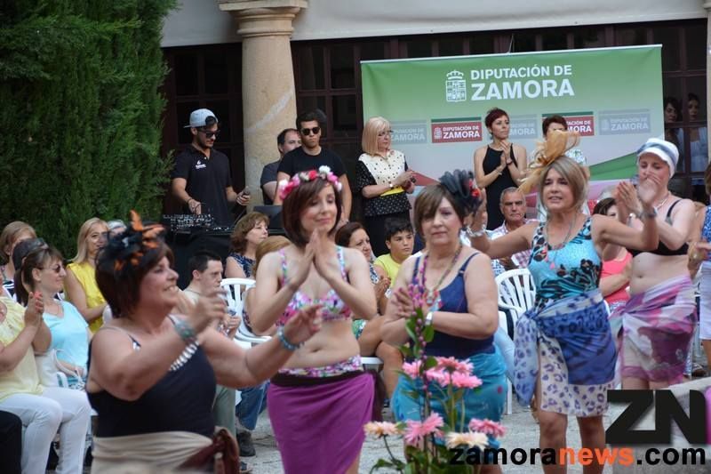 Esta tarde las mejores modelos del mundo en la pasarela de vida, muestran lencería y ropa de baño en el patio de la Diputación de Zamora