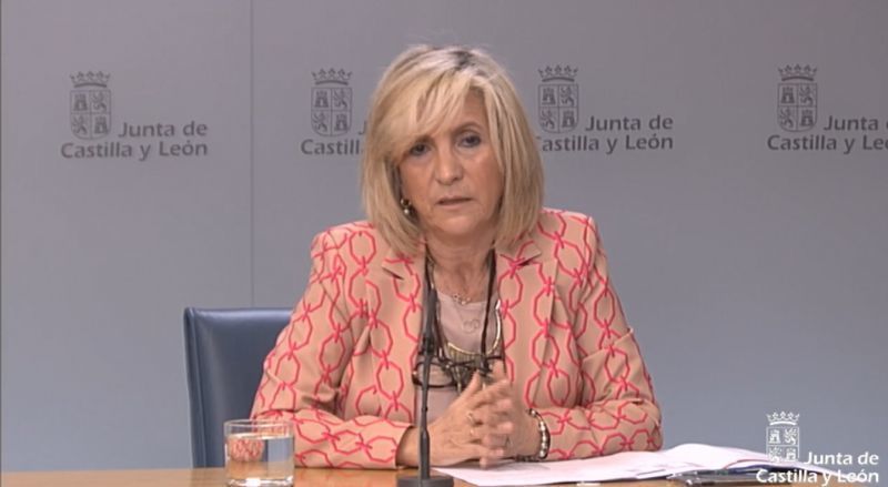 Veronica Casado, consejera de Sanidad de la Junta | Foto Junta de Castilla y León