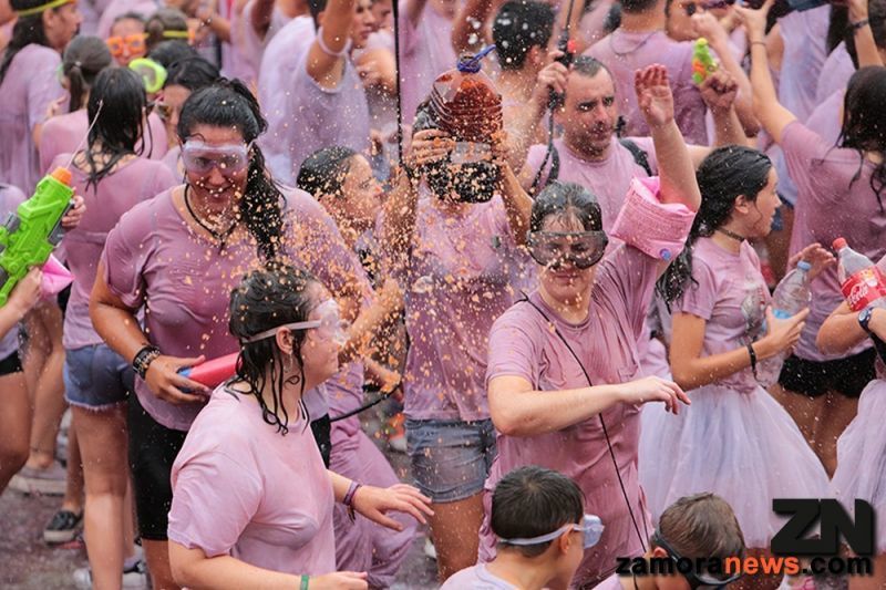 Hoy en Toro la Fiesta es de las Peñas, de la mojada de Vino de Toro en su Tinta y como no de Panorama