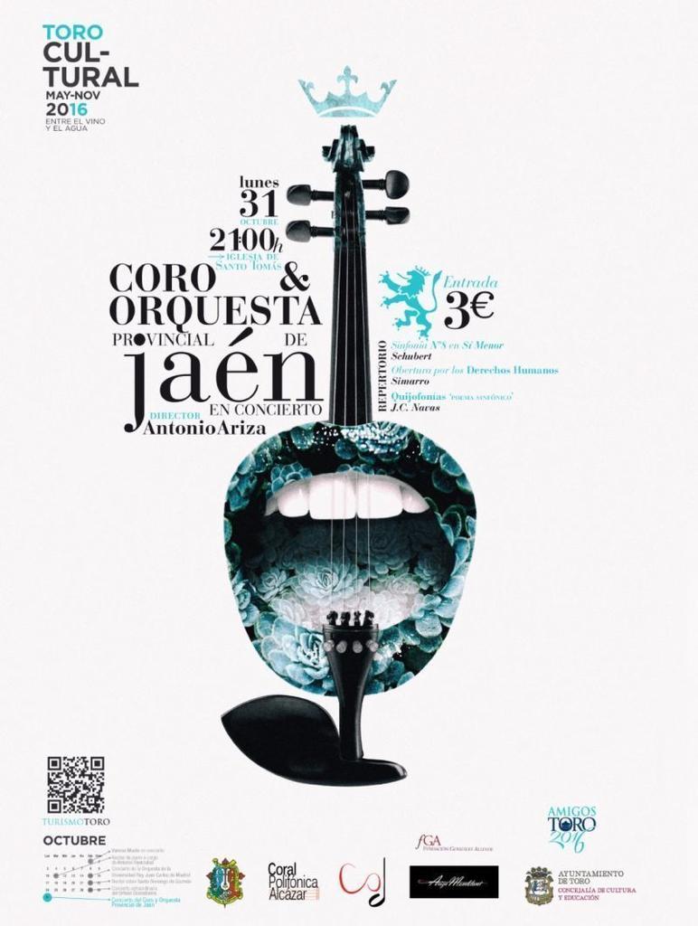 La Iglesia de Santo Tomás acoge hoy en Toro un concierto del Coro y e la Orquesta Provincial de Jaén