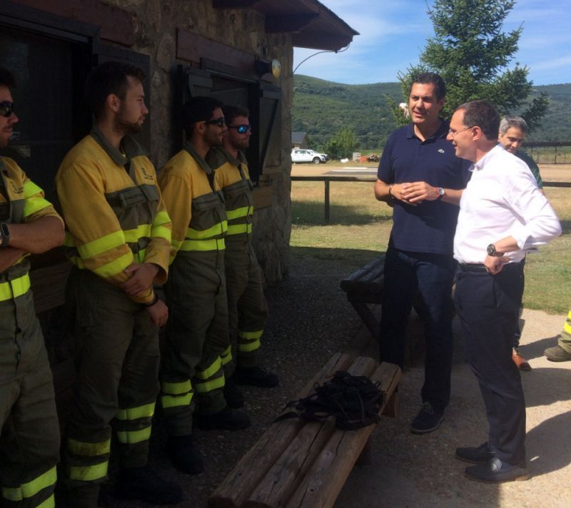 Podemos denuncia que las bases helitransportadas de Villardeciervos y Rosinos no cumplen las condiciones mínimas de seguridad y salud
