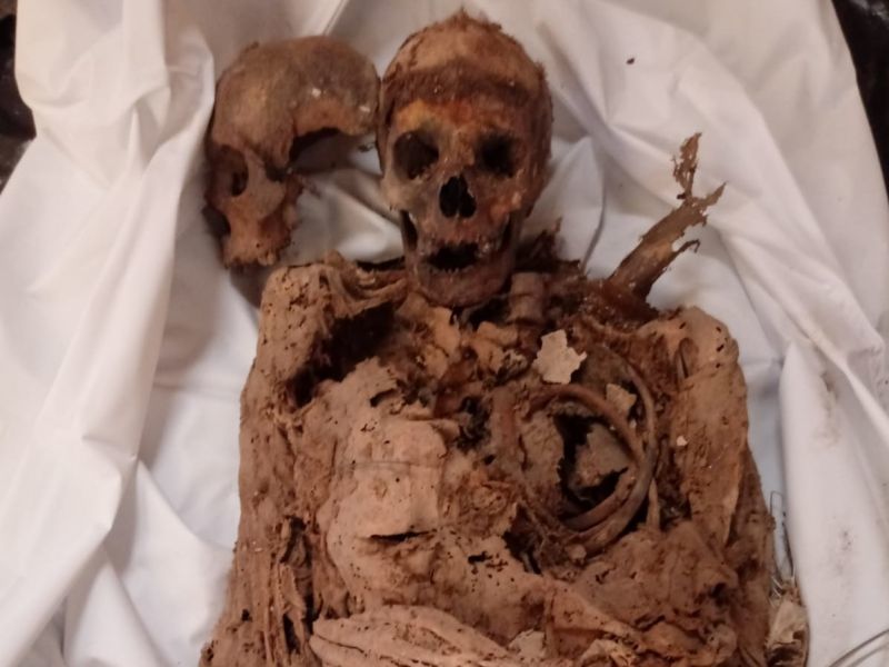 Los restos de Palomino datados en 1530 se mantendrán a la espera de darles sepultura en la cripta del Santo Sepulcro