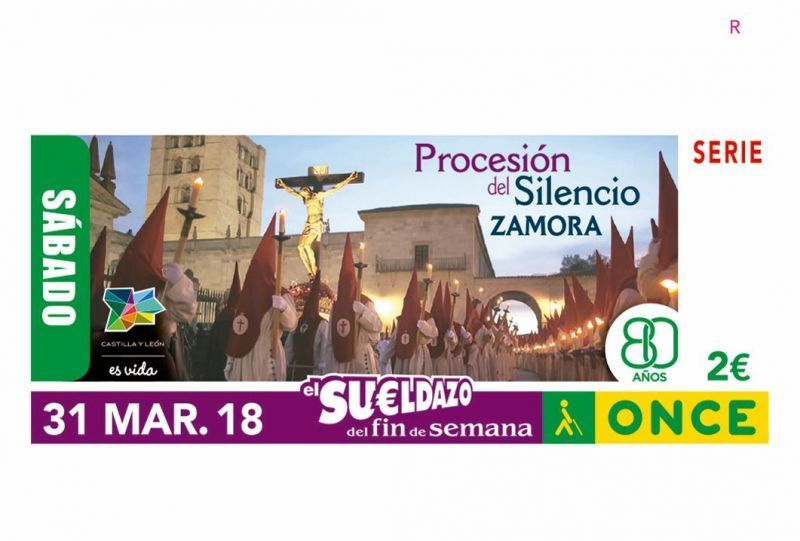 La ONCE dedica su cuponazo del sábado 31 de marzo a la Cofradía del Silencio