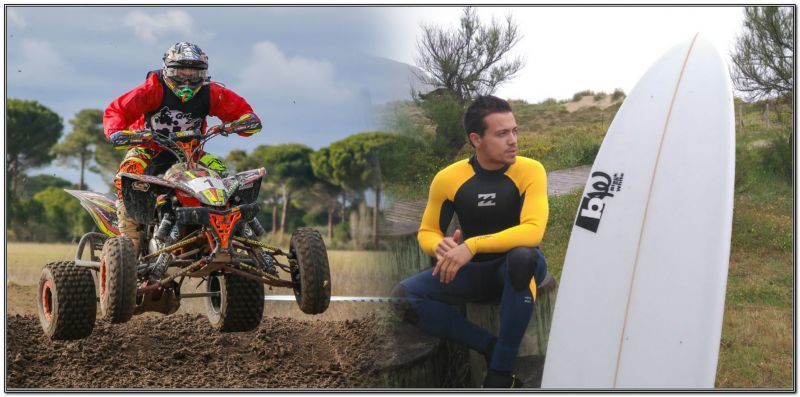 Miguel Angel Sanfelix Martinez: "El quad es muy sacrificado"