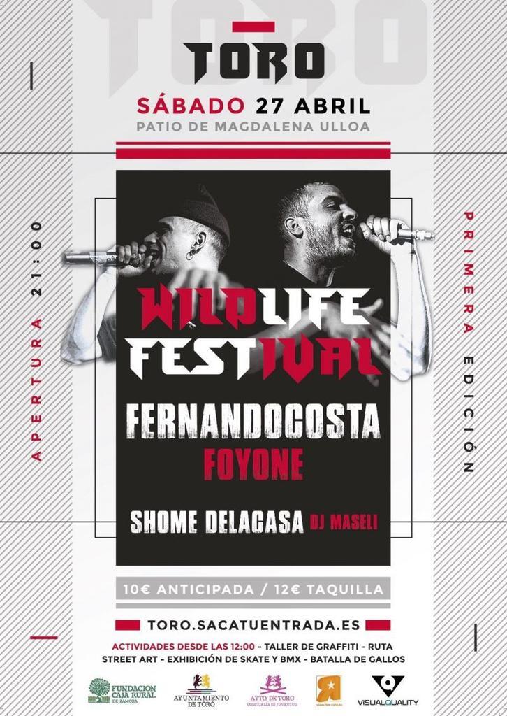 El Wildlife Festival se suma al Vintoro y celebra su primera edición el sábado 27