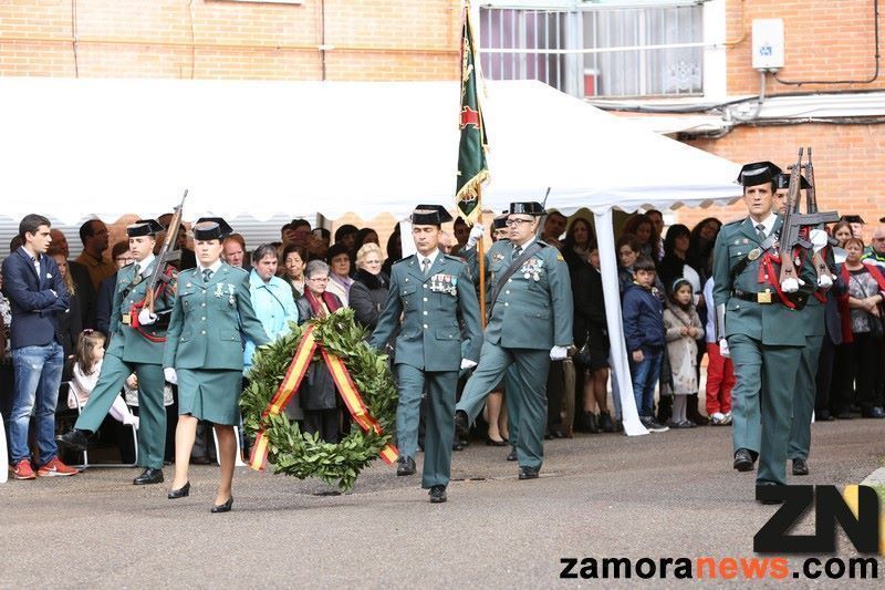 Zamora celebra la Patrona de la Guardia Civil en su casa cuartel hoy 12 de octubre Fiesta Nacional