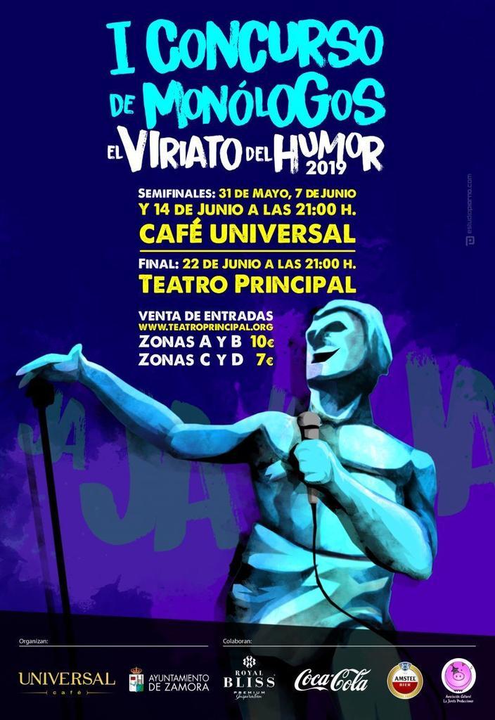 Arranca el Primer Concurso Nacional de Monólogos "El Viriato del Humor" de Zamora