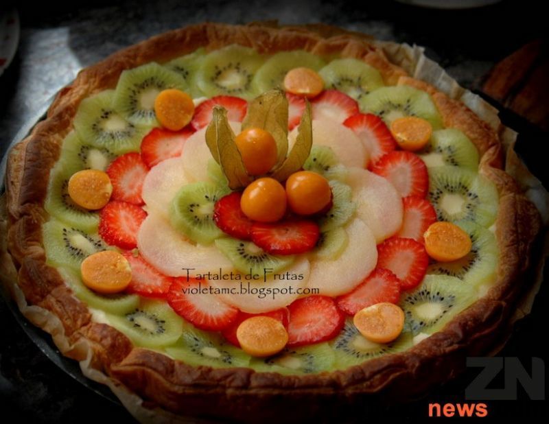RECETA: Tartaleta de frutas
