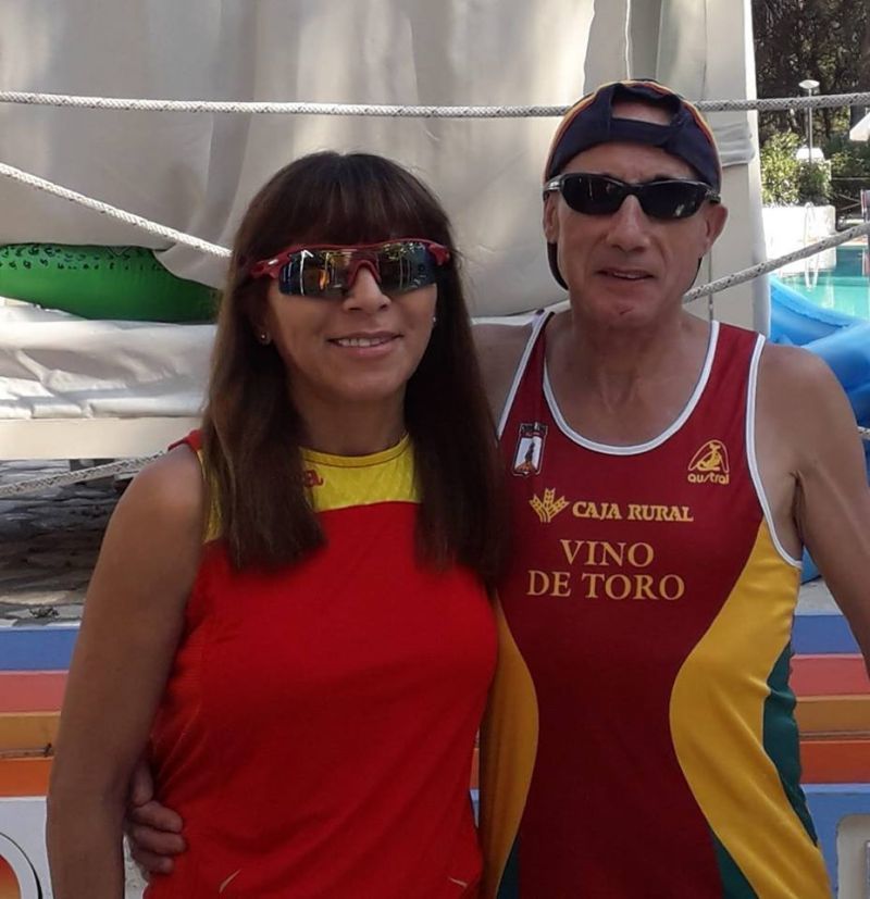 Jose Luis Posado y Mary Tomás de Aquino a la conquista de Cataluña en las 12 y 24 horas de ultrafondo en pista de Barcelona