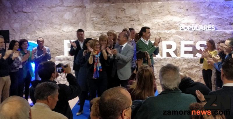 Los Populares zamoranos cierran campaña con un mitin en las salas polivalentes del Ramos Carrión