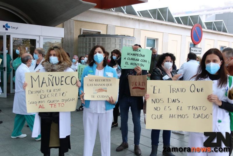 Los sindicatos de la Mesa Sectorial agradecen el apoyo de todos los sanitarios