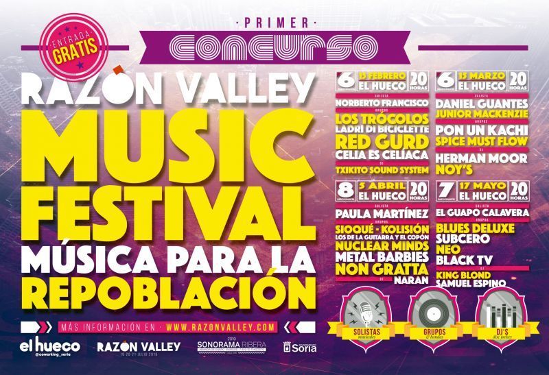 Ladri de Biciclette y NEO grupos zamoranos participantes en el concurso Música para la Repoblación