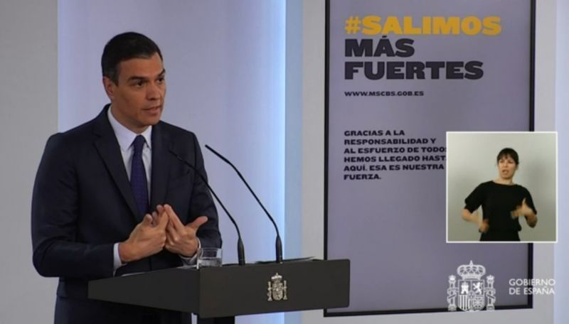 Pedro Sánchez hace balance antes de las vacaciones y deja entrever el plan de recuperación, "que ya se ha iniciado"