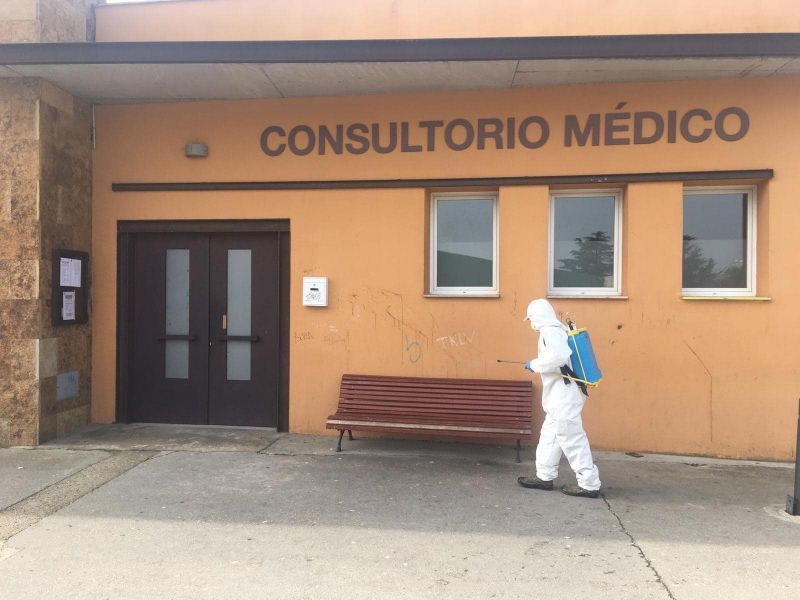 Morales del Vino inicia la desinfección de las calles por el coronavirus