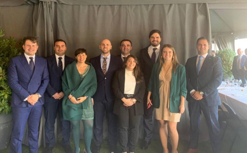 La ejecutiva de la Federación de asociaciones de jóvenes empresarios de Castilla y León se renueva