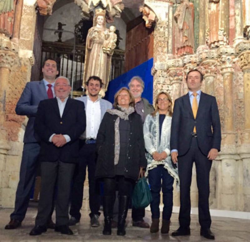 Roberto Suárez y María Victoria Pérez son los visitantes número 200.000 de unas Edades del Hombre que no tendrán prórroga