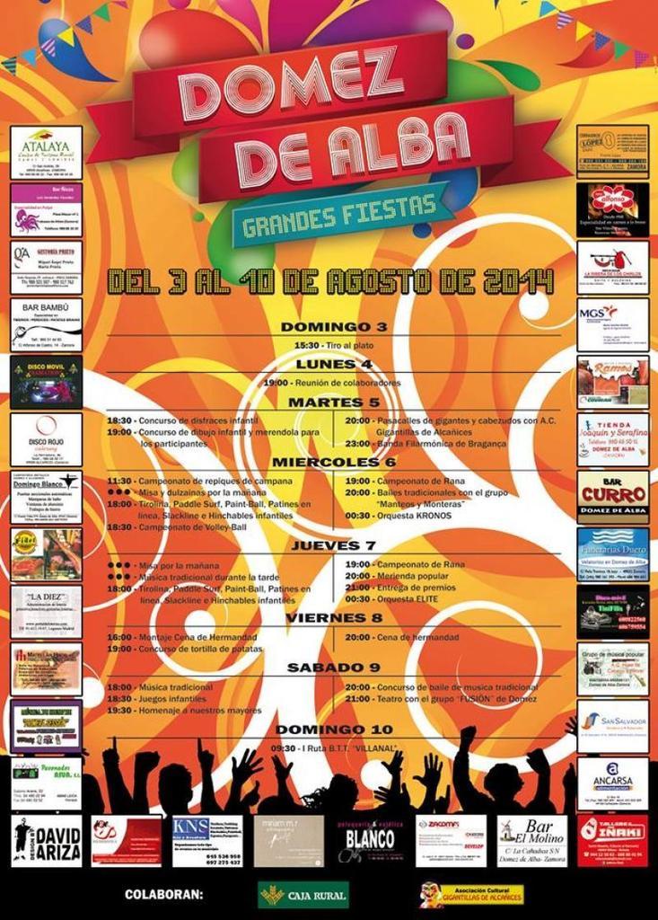 Domez de Alba comienza mañana sus fiestas
