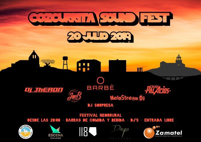 Cozcurrita de Sayago acoge este sábado 20 de julio la II edición de su "festival neorrural", ¡¡¡todos a Cozcu!!!