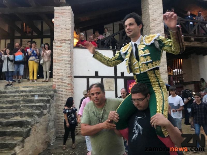 Juan del Álamo gran triunfador de la tarde de toros de Toro