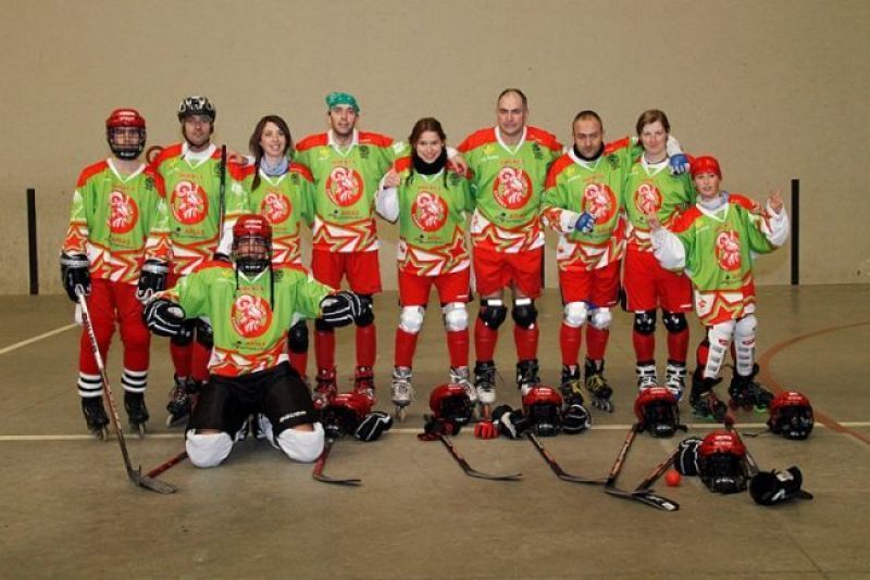 Equipo zamorano de Street Hockey.