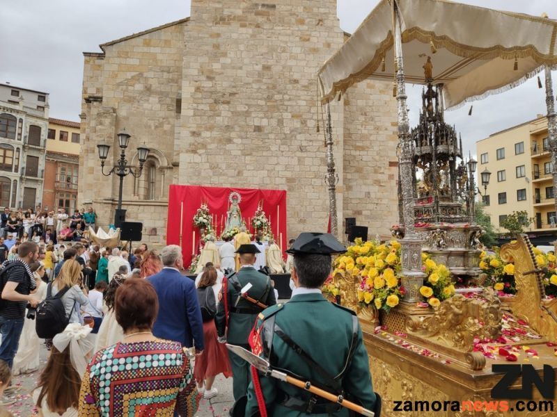 El "cuerpo de Cristo" también está presente en San Pedro, celebración del día del Corpus Christi en Zamora