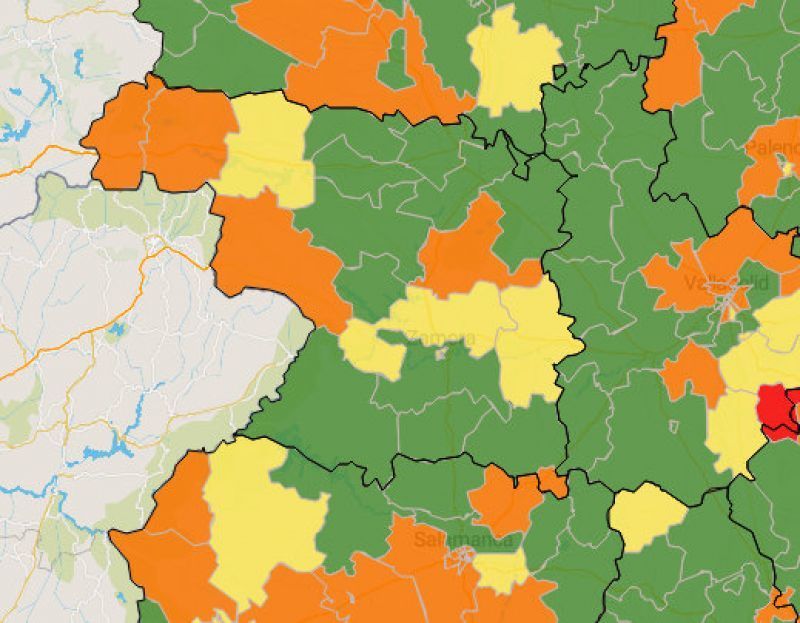 El naranja de Sanabria en sus 2 ZBS, Aliste, Carballeda, y Tierra de Campos sumen a los alcaldes en un manojo de nervios