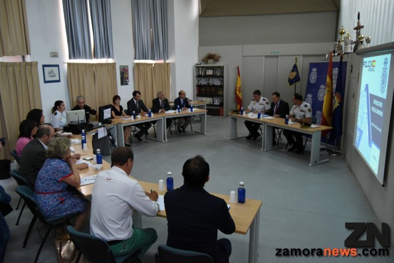 La Policía Nacional presenta en Zamora el balance de su actividad para prevenir las agresiones a profesionales sanitarios, un problema leve o inexistente en Zamora