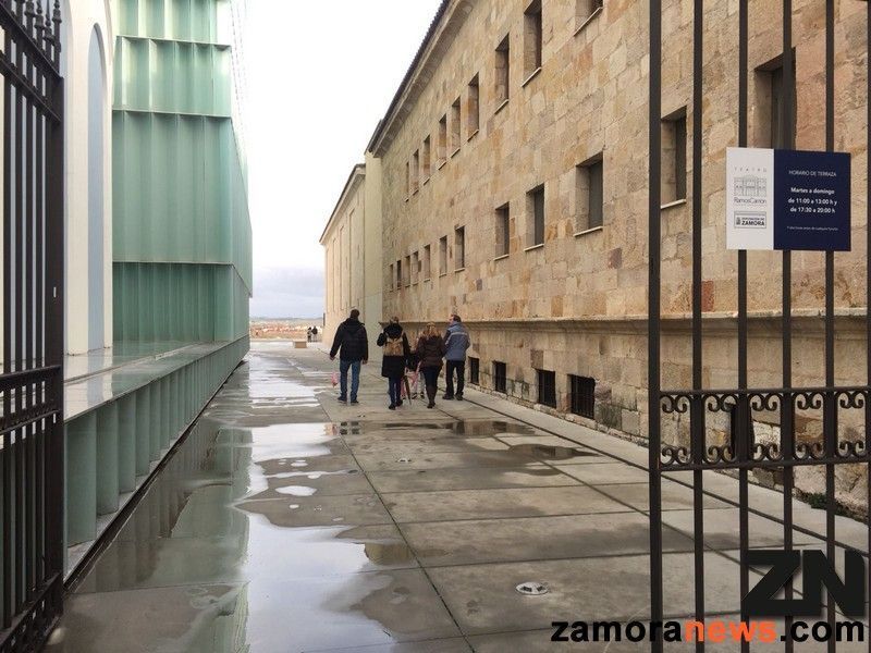Éxito del nuevo mirador al Duero con el cuenta ya la ciudad de Zamora