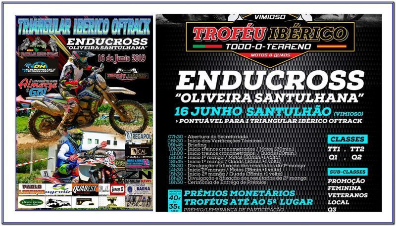 Nos vamos a la segunda prueba del Trofeo Ibérico TT / Triangular Ibérico Oftrack el "Enducross"