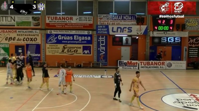 Noia Fs. (4) VS Desguaces Casquero ATB F.S (3) se rozó la machada
