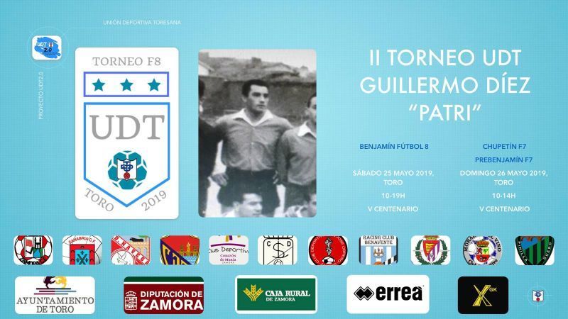 La Unión deportiva Toresana organiza la segunda edición del II Torneo UDT Guillermo Dïez "Patri"