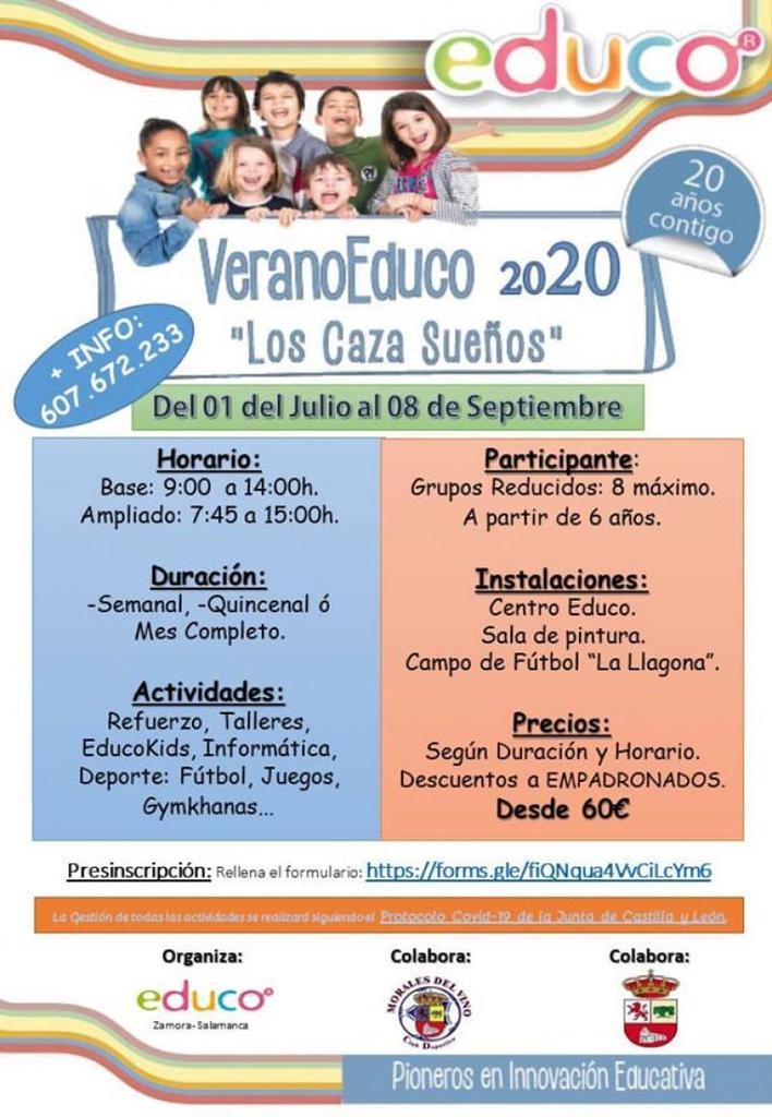 El CD Morales del Vino organiza un campamento de verano con grupos de hasta 8 niños