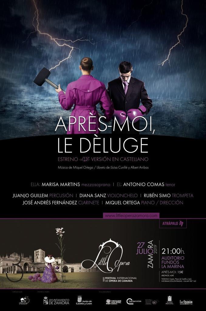 Miquel Ortega cierra su temporada de ópera uniéndose a Little Opera en Zamora