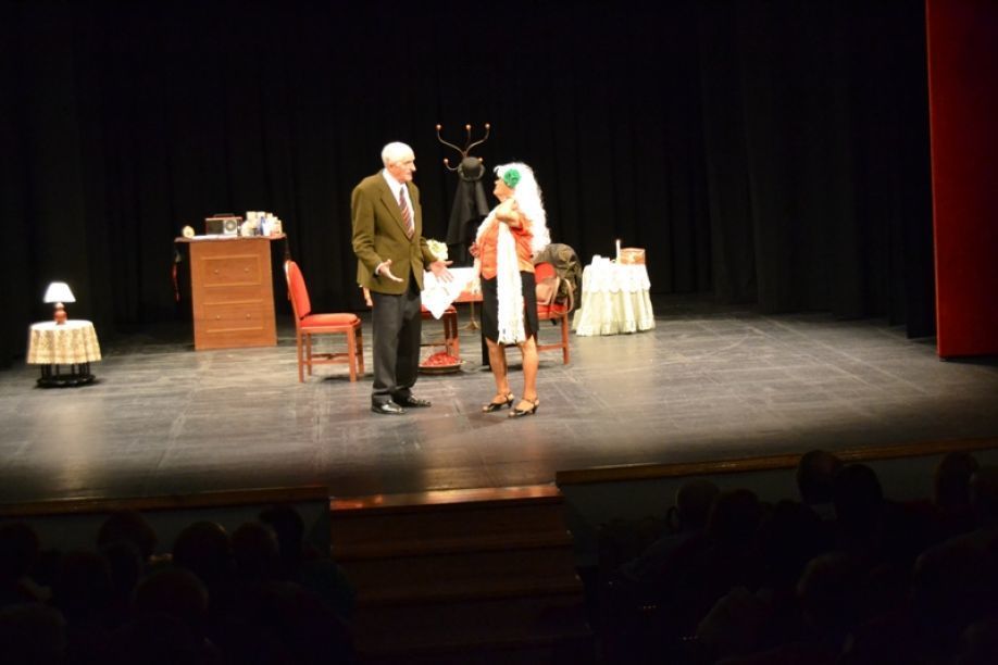 Grupo de teatro del centro de día Los Tres Árboles