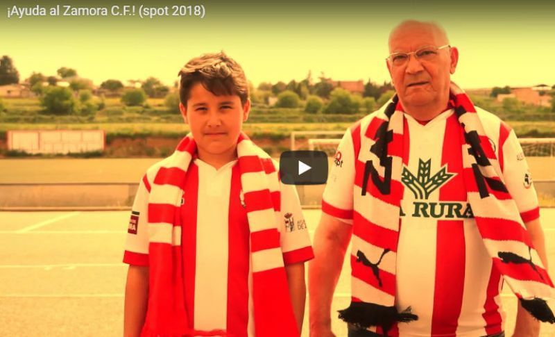 Un vídeo de Oscar Antón visibiliza la necesidad de ayuda al Zamora CF "No lo dejes morir"