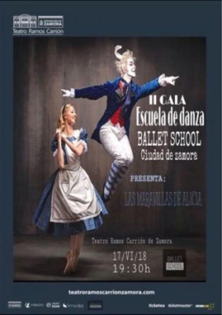 La escuela de danza Ballet School Ciudad de Zamora, el domingo en el Ramos Carrión