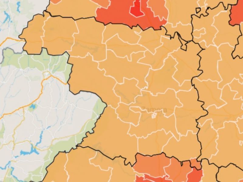 El mapa del coronavirus en Zamora | El COVID-19 llega a tocas las comarcas de la provincia