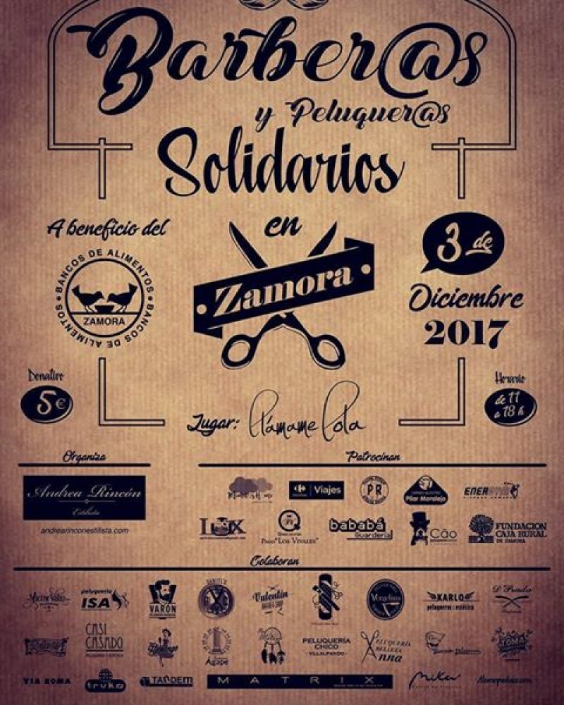 El domingo 3 de diciembre una macro peluquería formada por 20 profesionales cortará el pelo en Llámame Lola a favor del Banco de Alimentos