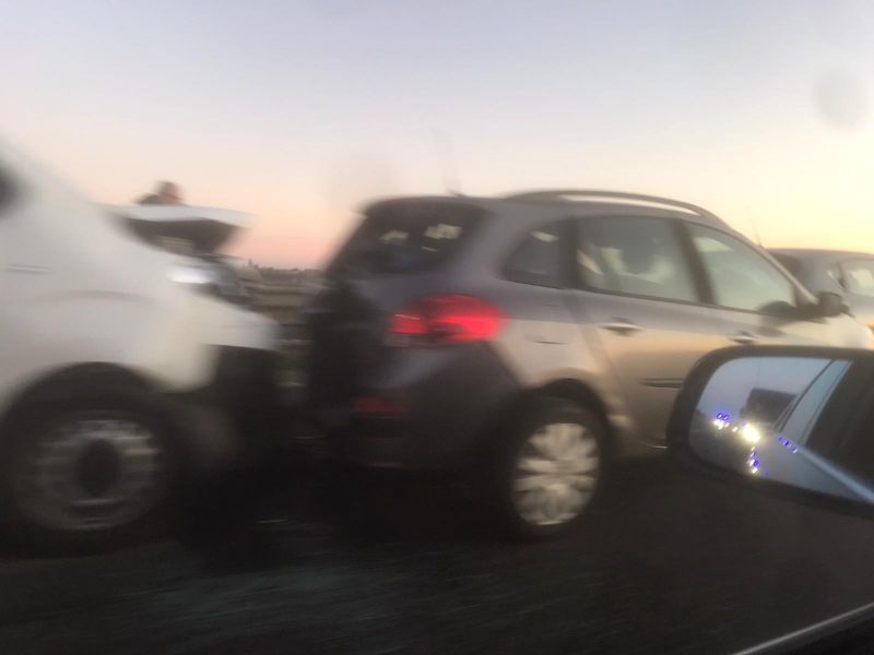 Imágen del accidente | Foto J. G.